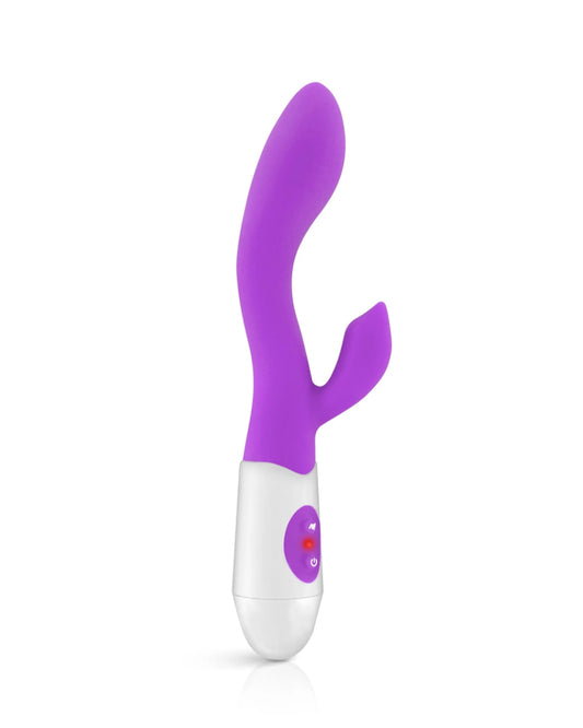 Naya vibromasseur rabbit silicone violet Yoba - Love Store Paris