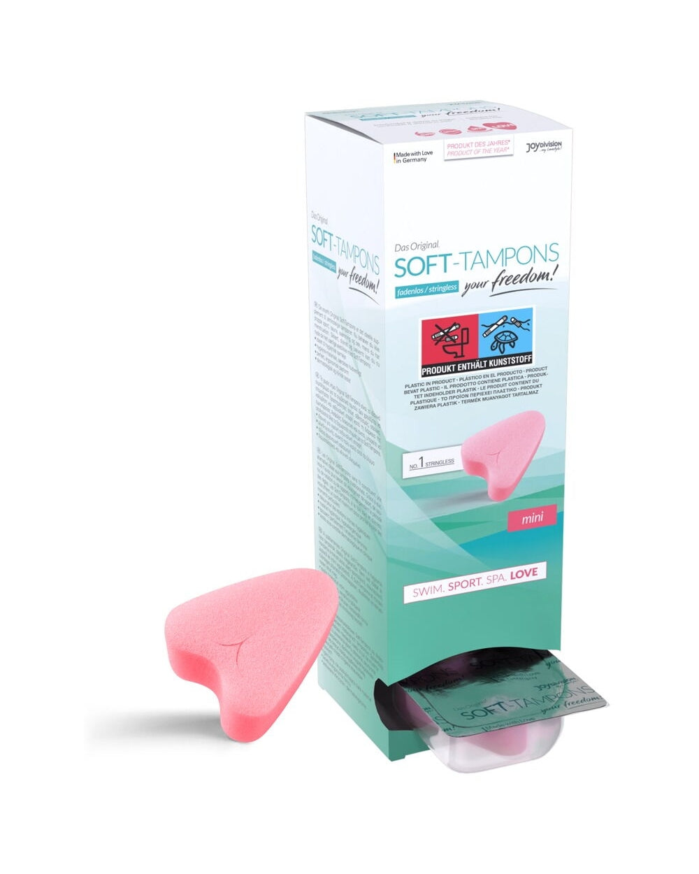 Tampons éponge doux 10 unités JoyDivision - Love Store Paris