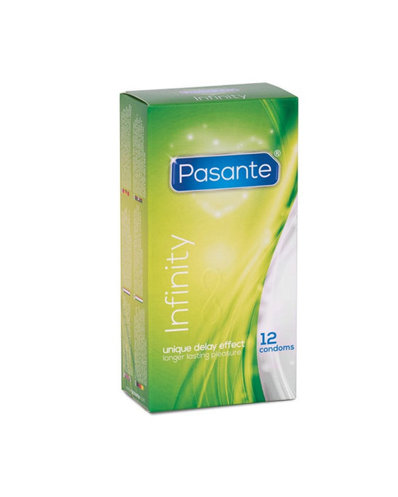 Delay condoms 53 mm 12 units Pasante