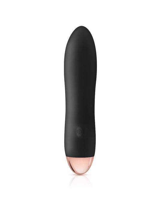 Vibromasseur noir 7 vitesses rechargeable 13,2cm - Love Store Paris
