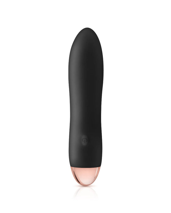 Vibromasseur noir 7 vitesses rechargeable 13,2cm - Love Store Paris