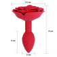 Plug anal silicone grande rose A-Gusto - Love Store Paris