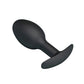 Plug anal avec bille silicone noire - Love Store Paris