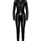 Project Fetish combinaison wetlook Noir Handmade - Love Store Paris