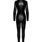 Project Fetish combinaison wetlook Noir Handmade - Love Store Paris
