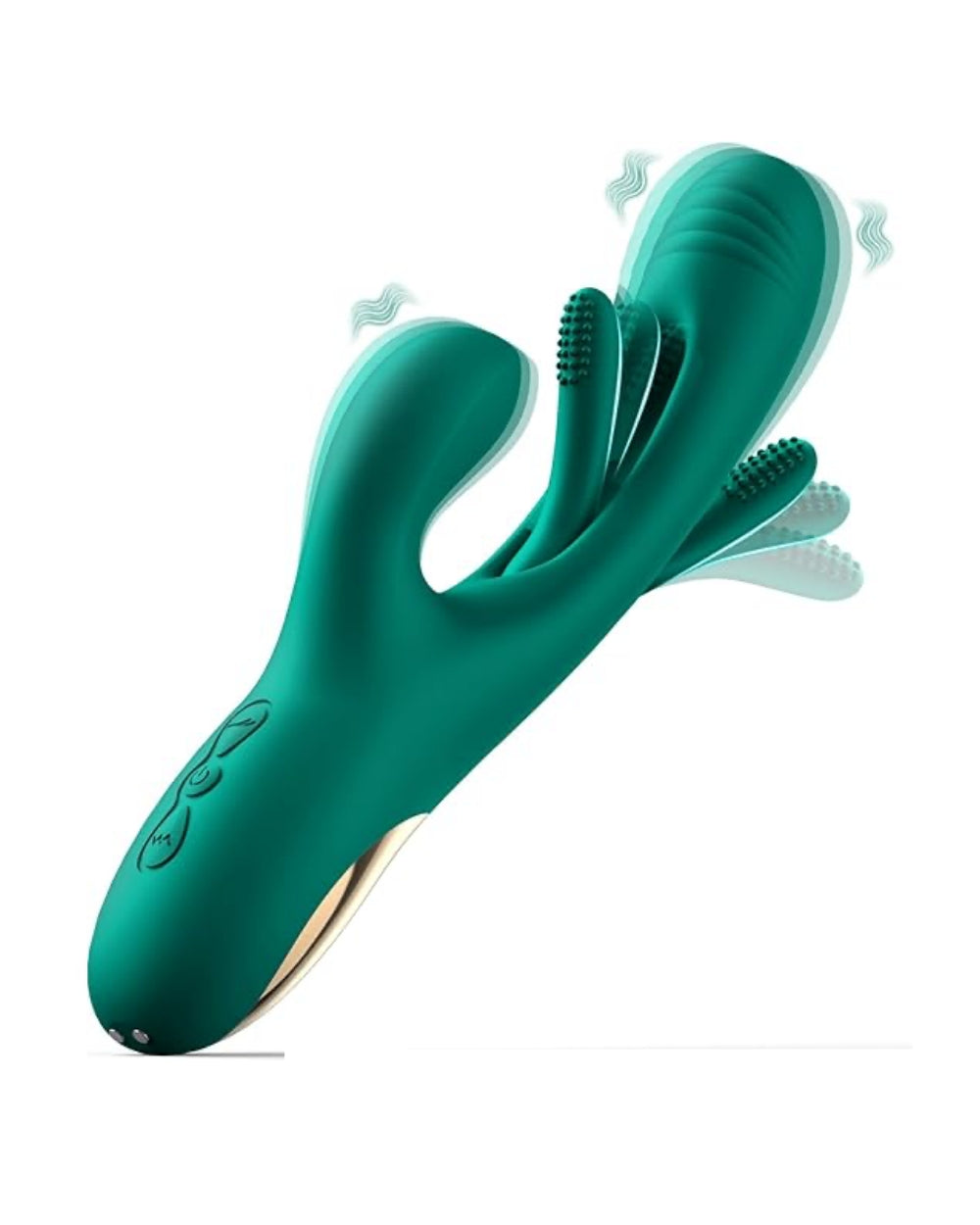 Vibromasseur rabbit rechargeable vert - Love Store Paris