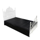 Drap en PVC noir imperméable Latetobed