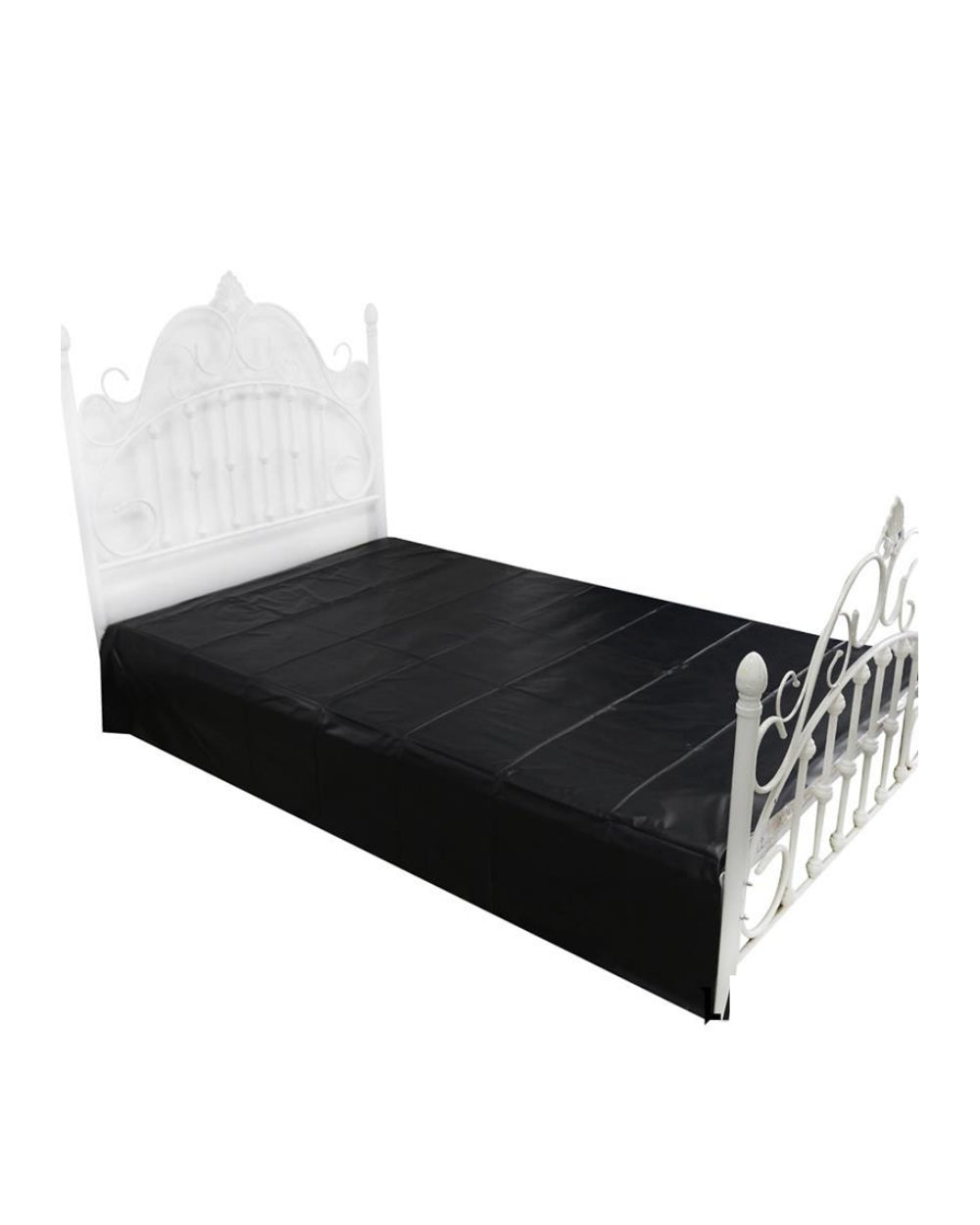 Drap en PVC noir imperméable Latetobed