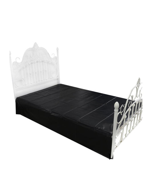Drap en PVC noir imperméable Latetobed