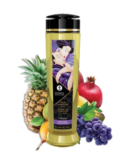 Huile de massage érotique 240ml Shunga