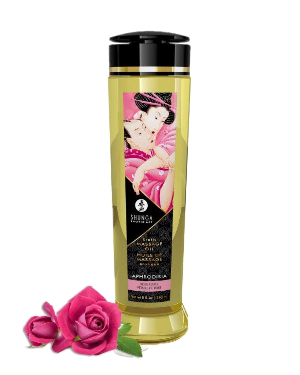 Huile de massage érotique 240ml Shunga