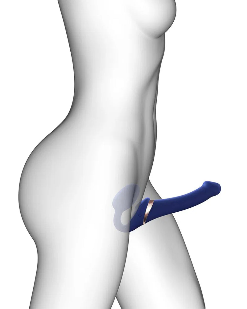 Multi Orgasm gode sans ceinture télécommande - Love Store Paris