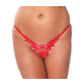 String broderie rouge Amorable - Love Store Paris