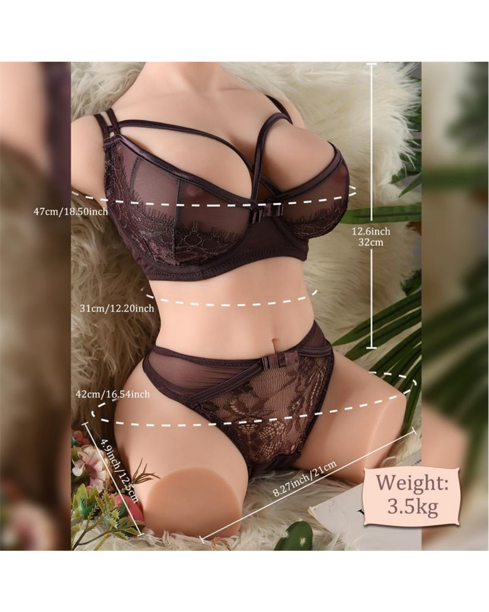 Vera masturbateur torso anus et vagin Xise - Love Store Paris