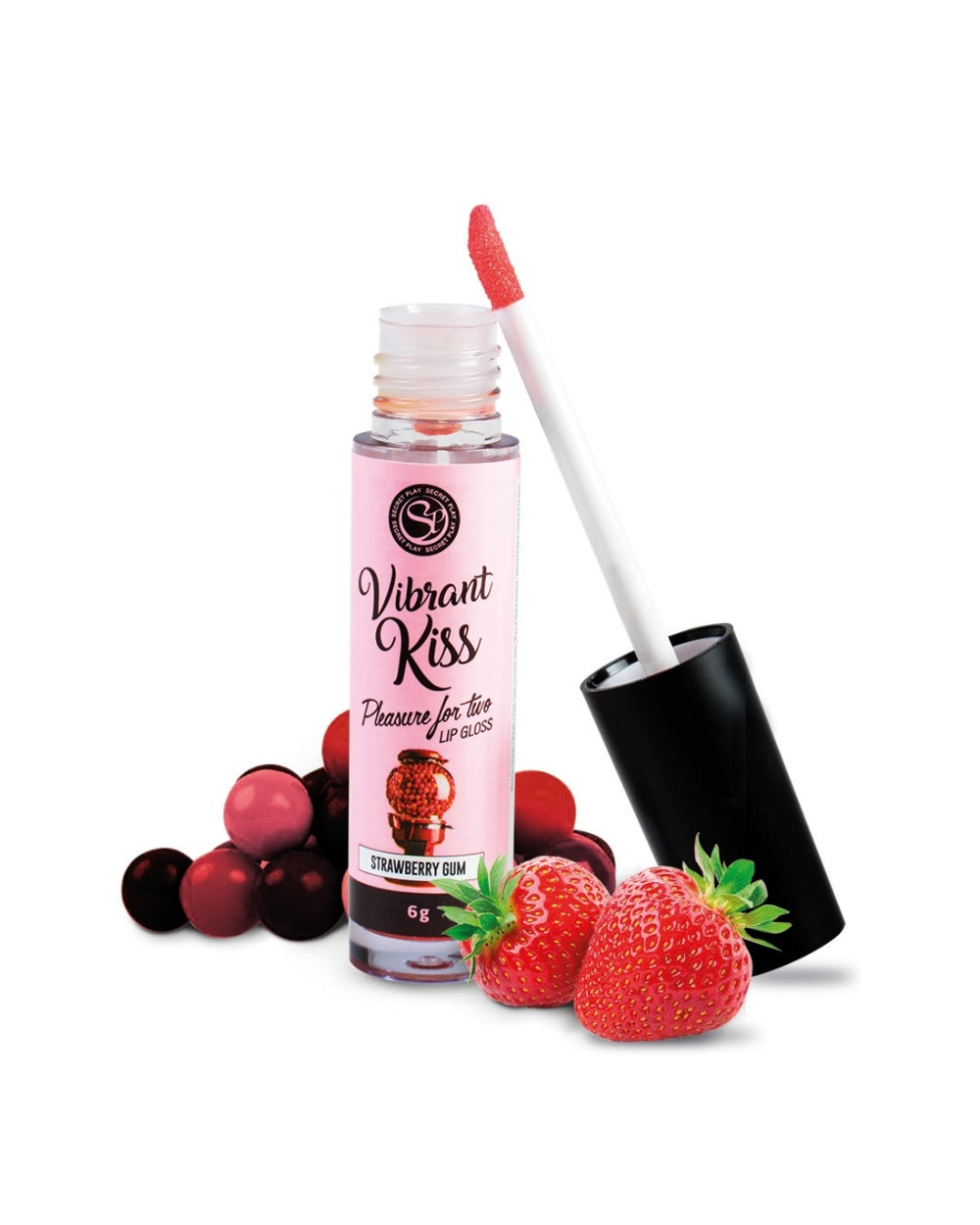 Vibrant Kiss gloss sexe oral 6 saveurs Secret Play - Love Store Paris
