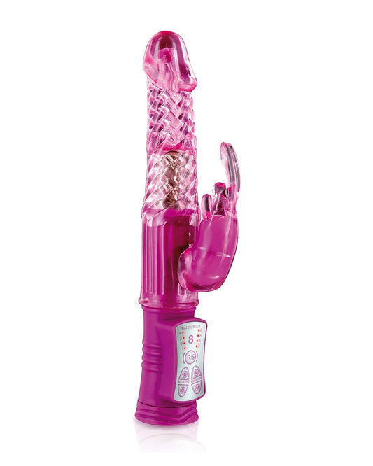 Vibromasseur rabbit jelly rose 6 fonctions - Love Store Paris