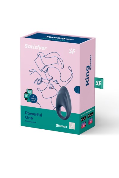 Cockring Satisfyer Powerfull One Ring connecté - LOVE STORE PARIS 