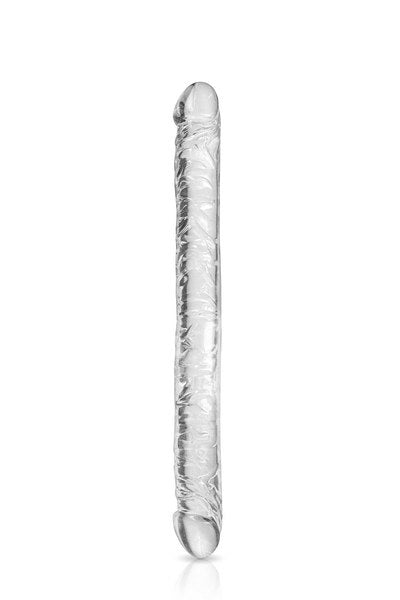Double dong veiné cristal de 34cm
