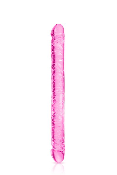 Double dong veiné cristal de 34cm