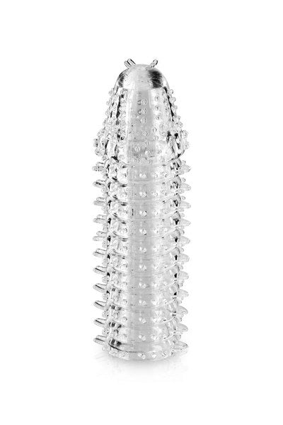 Gaine de pénis transparente picots - Love Store Paris