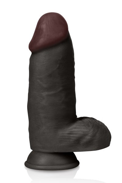 Gode géant réaliste noir ventouse 26cm Colossus