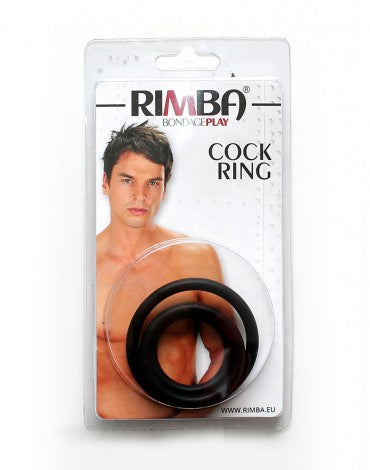 RIMBA - FLEXIBLE SILICONE COCKRING TRIO - LOVE STORE PARIS 