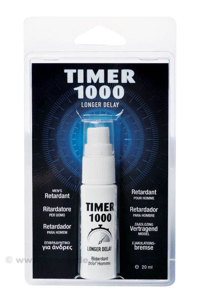 SPRAY RETARDANT TIMER 1000 - LOVE STORE PARIS 