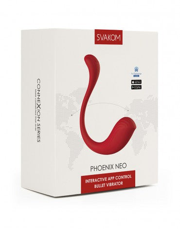 SVAKOM - CONNEXION SERIES PHOENIX NEO APP CONTROLLED - LOVE STORE PARIS 