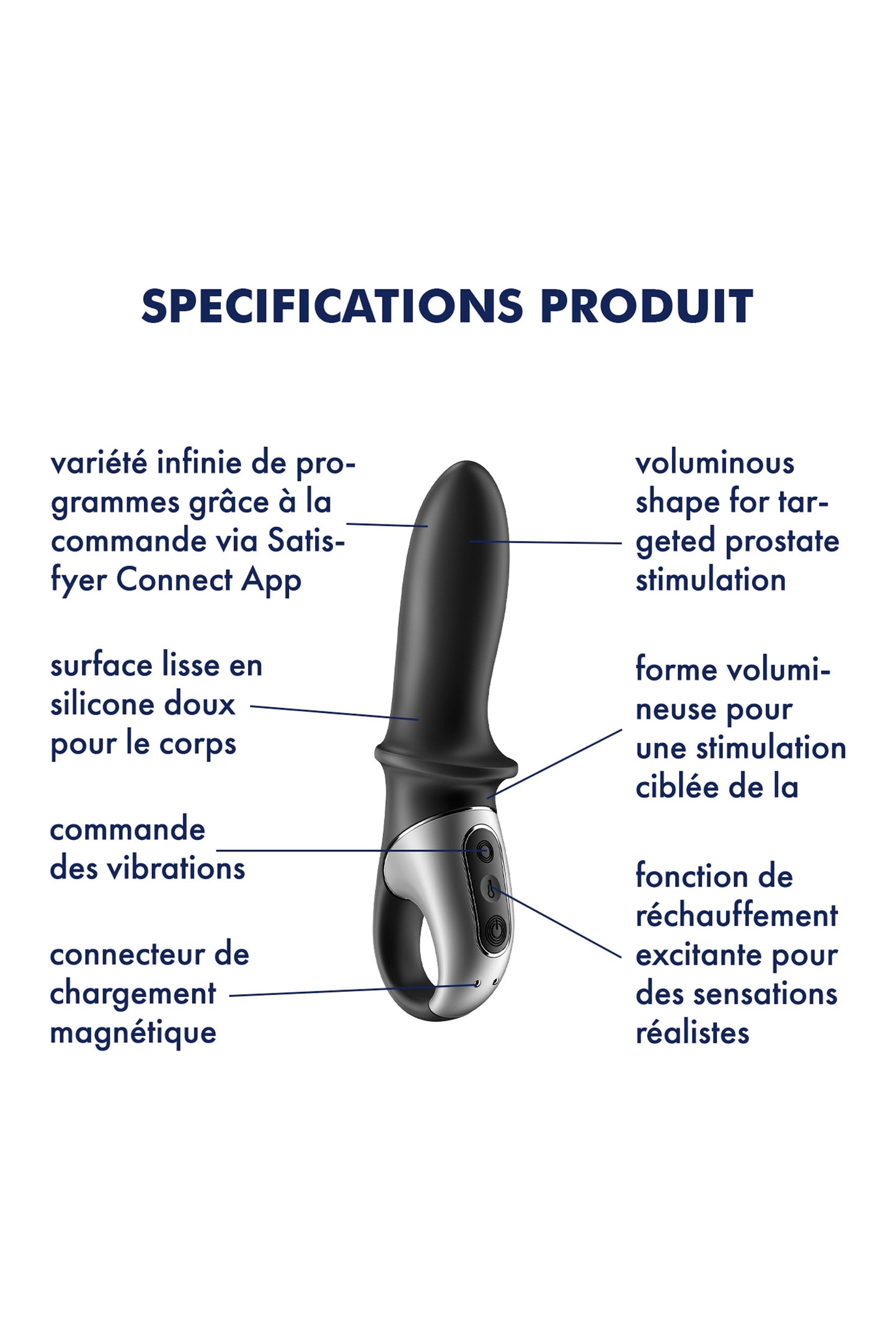 Vibromasseur anal Hot Passion