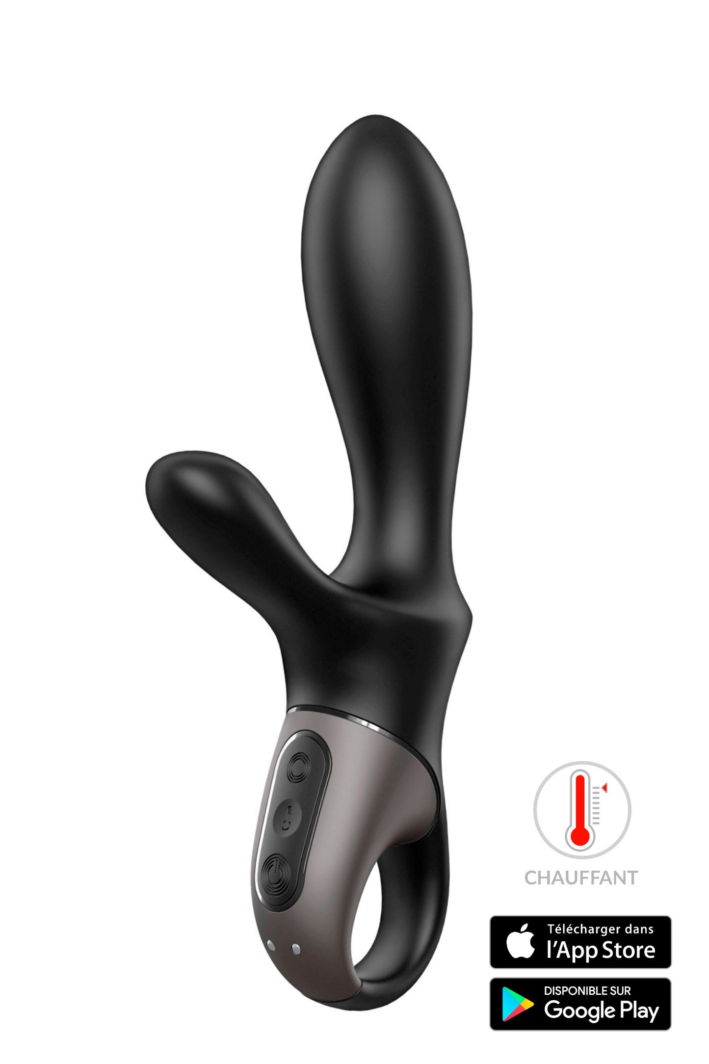 Vibromasseur chauffant Heat Climax +