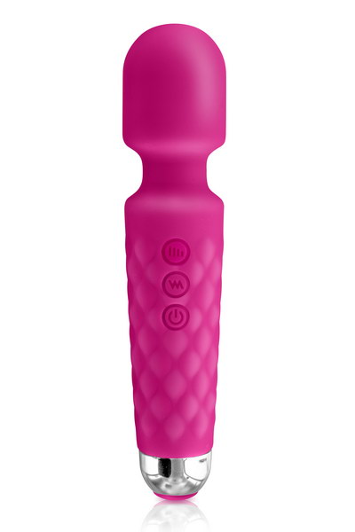 Vibromasseur wand rose 20 vit. waterproof USB - LOVE STORE PARIS 